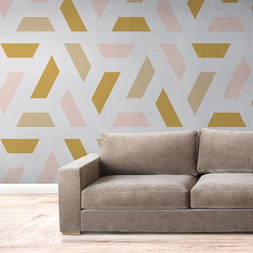 Mural Trianglos Futurista