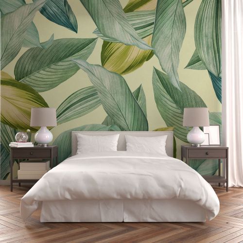 Mural Hojas Tropicales