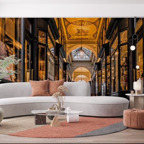 Mural Alemania - Hamburgo Dentro Edificio Elegante