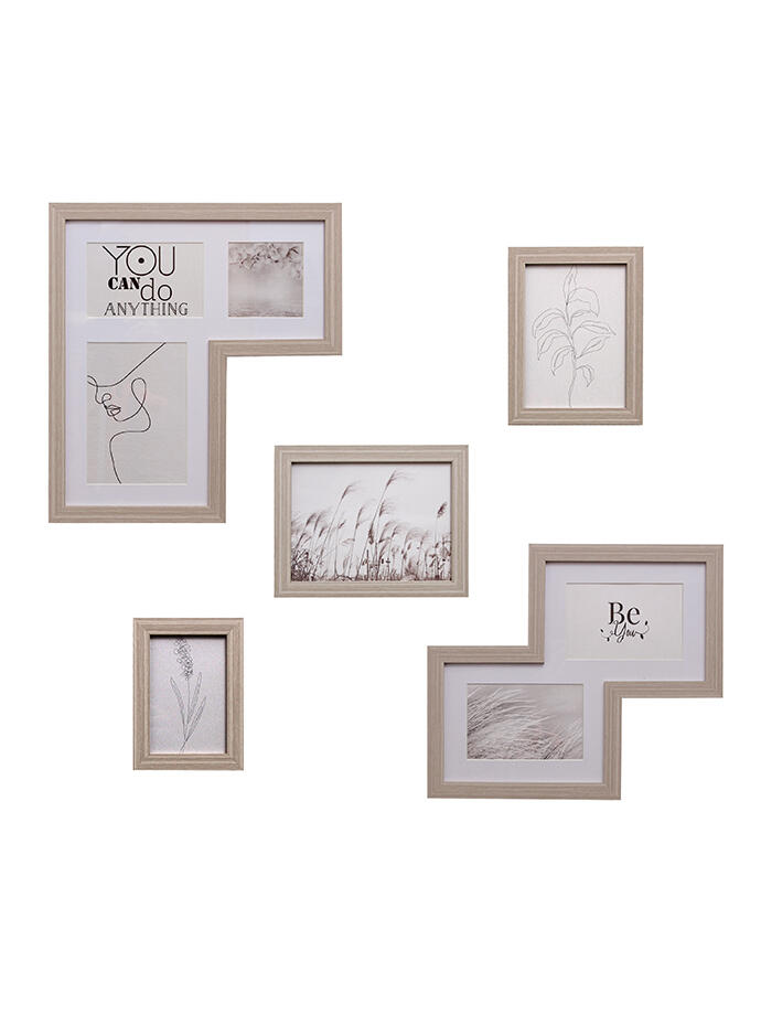 Set de 5 Portarretratos para 8 Fotos