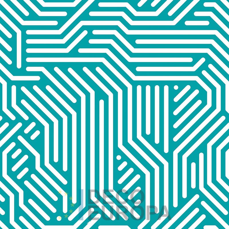 Mural Colores Verde Agua - PDBA1018-N