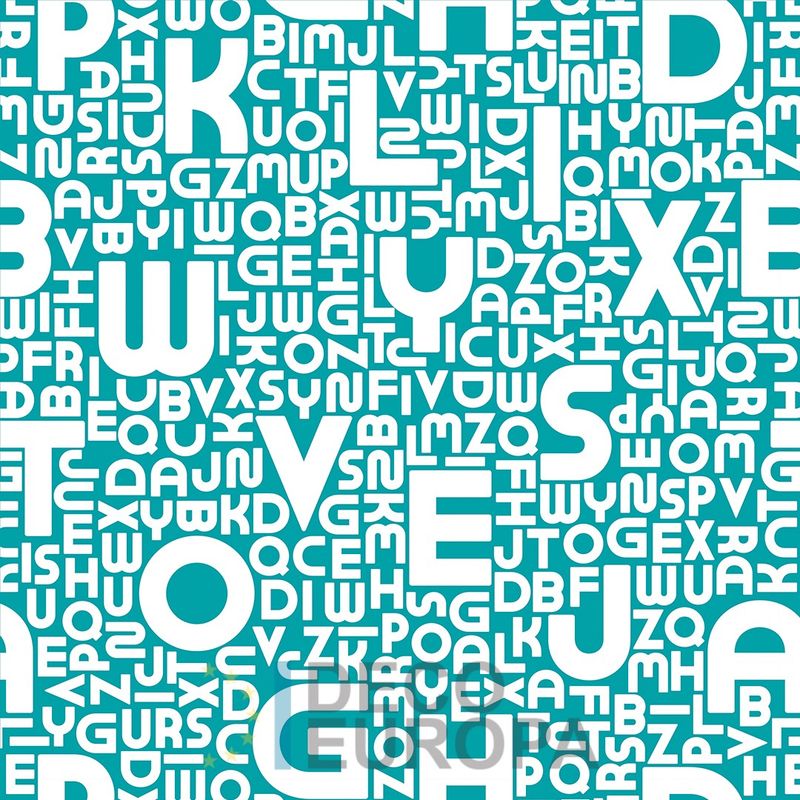 Mural Colores Verde Agua - PDBA1021-N