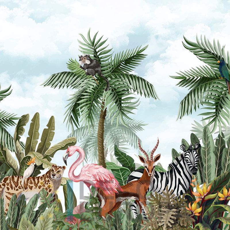 Mural Naturaleza Animada - PDPBA061