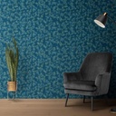 Mural Flores Azulado