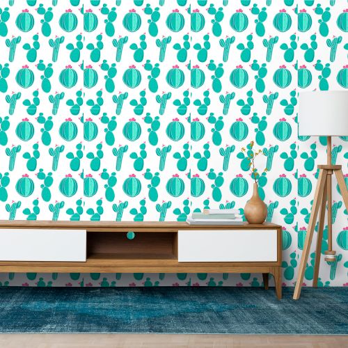 [1006] Mural Patron Cactus