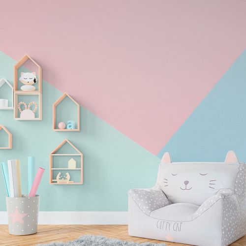 [1129] Mural Tri-Pastel