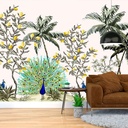 Mural Limones Pavo Real