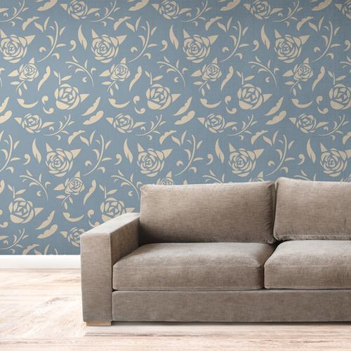 [1137] Mural Flores Vintage