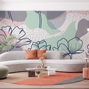 Mural Flores Vectoriales