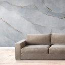 Mural Fondo Gris Grietas Doradas