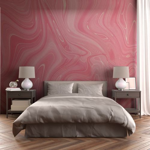 [1218] Mural Fluido Marmol Rosado