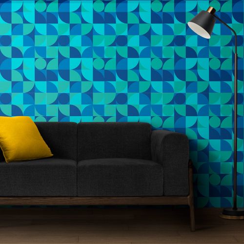 [1247] Mural Geometrico Frio