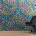 Mural Agapantus Multicolor