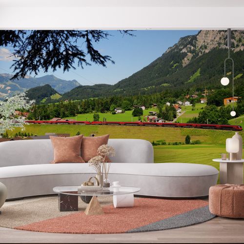 [1347] Mural Austria - Montaña Alpes