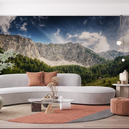 [1348] Mural Austria - Montañas Bosques
