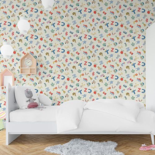 [1554] Mural Letras Animadas