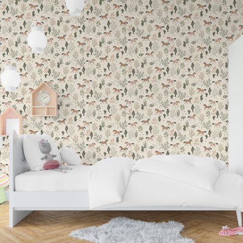 [1556] Mural Caballos