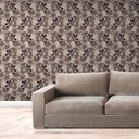 Mural Hojas Espinas Rosa Fuerte