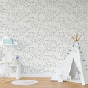 Mural Conejo Ave Pastel