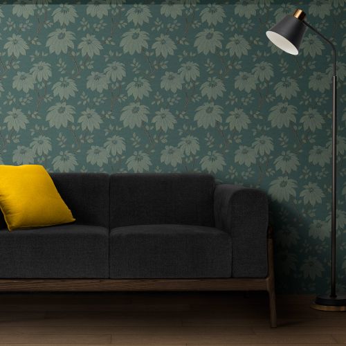 [1728] Mural Arbol Con Hojas