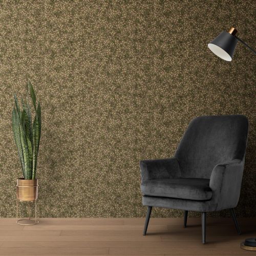 [1740] Mural Flores Completo Amarillo