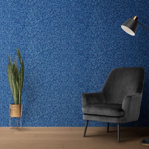 [1742] Mural Flores Completo Azul