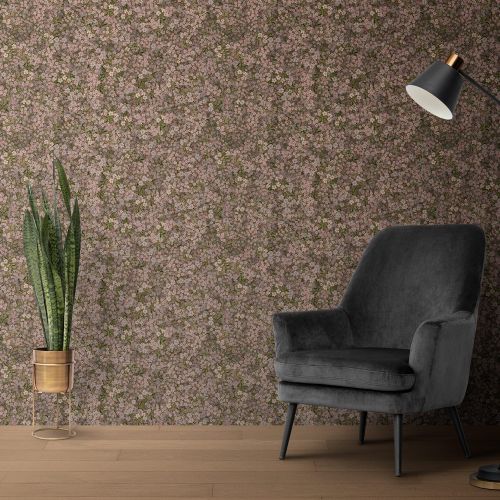 [1743] Mural Flores Completas Rosas Pequeñas