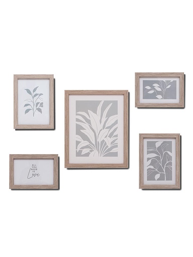 [PFM3005] Set de 5 Portarretratos en Diversas Medidas