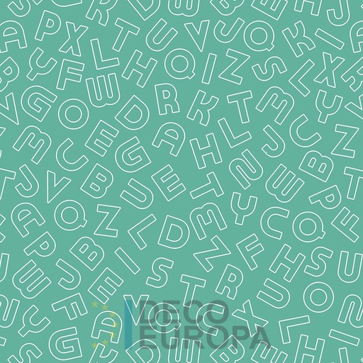 [PDBA1022-M] Mural Colores Turquesa - PDBA1022-M