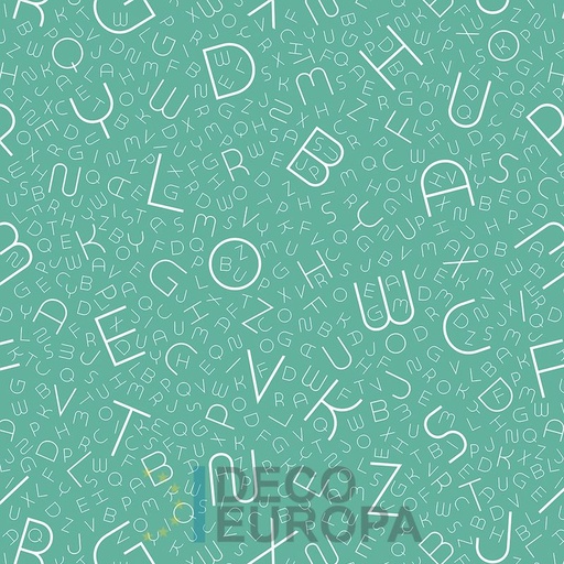 [PDBA1025-M] Mural Colores Turquesa - PDBA1025-M