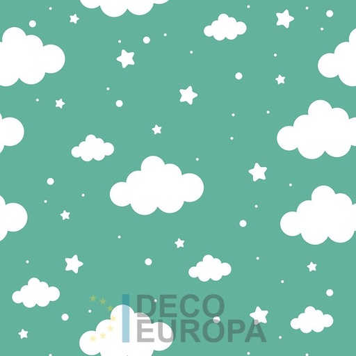 [PDBA1045-M] Mural Colores Turquesa - PDBA1045-M