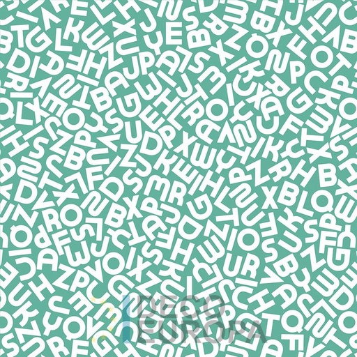 [PDBA1023-M] Mural Colores Turquesa - PDBA1023-M