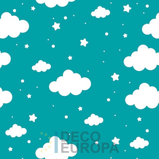 [PDBA1045-N] Mural Colores Verde Agua - PDBA1045-N