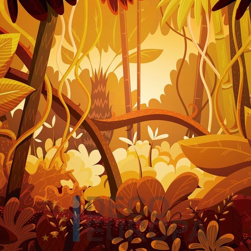 [PDPBA001] Mural Naturaleza Animada - PDPBA001