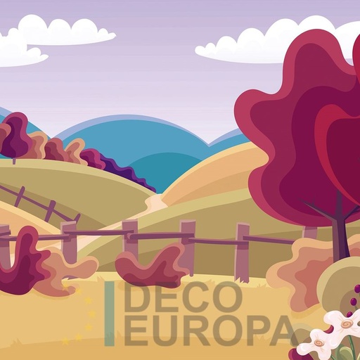 [PDPBA017] Mural Naturaleza Animada - PDPBA017