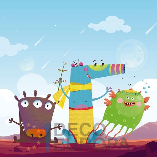 [PDPBA028] Mural Naturaleza Animada - PDPBA028