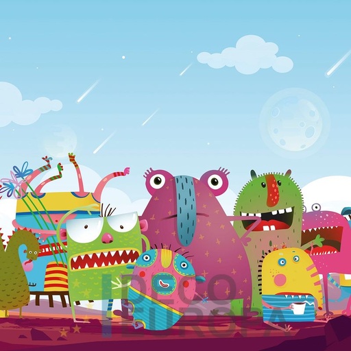 [PDPBA033] Mural Naturaleza Animada - PDPBA033