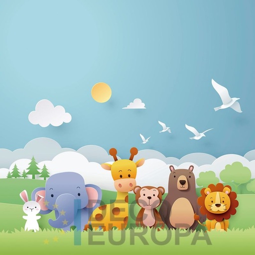 [PDPBA042] Mural Naturaleza Animada - PDPBA042