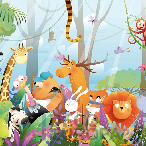 [PDPBA053] Mural Naturaleza Animada - PDPBA053