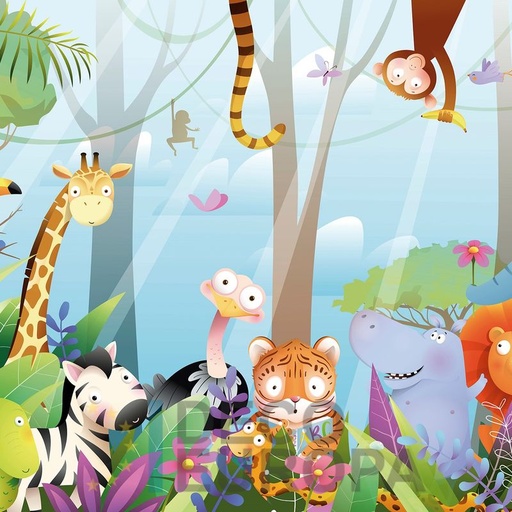 [PDPBA054] Mural Naturaleza Animada - PDPBA054