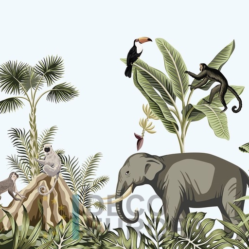 [PDPBA067] Mural Naturaleza Animada - PDPBA067