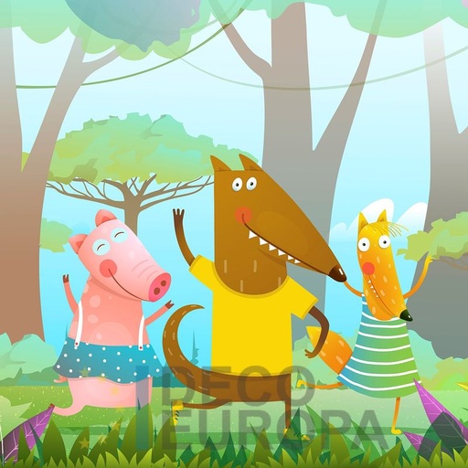 [PDPBA078] Mural Naturaleza Animada - PDPBA078