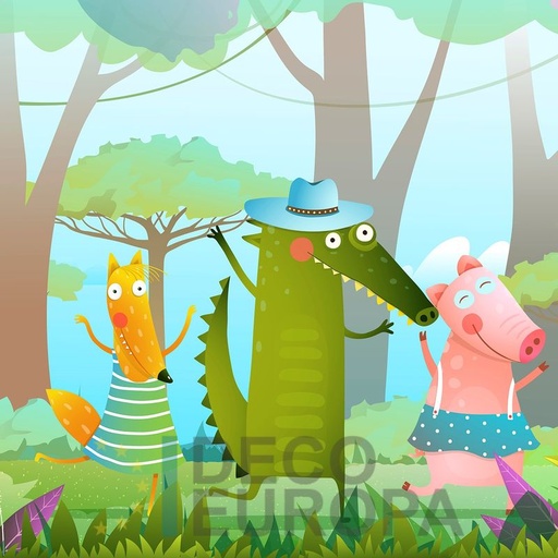 [PDPBA083] Mural Naturaleza Animada - PDPBA083