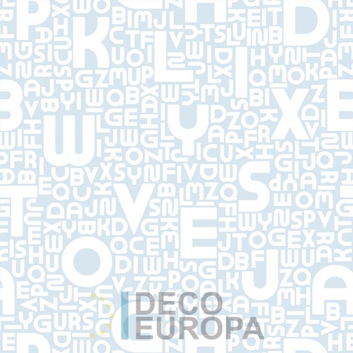 [PDNBA1021-G] Mural Color Celeste Bebe - PDNBA1021-G