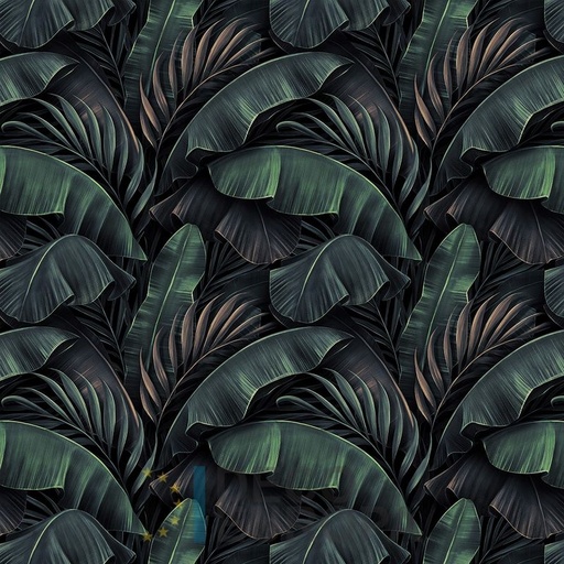 [PDF28] Mural Hojas Verdes y Tropicales - PDF28