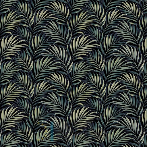 [PDF33] Mural Hojas Verdes y Tropicales - PDF33