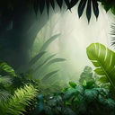 Mural Hojas Verdes y Tropicales - PDF75