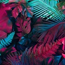 Mural Hojas Verdes y Tropicales - PDF90