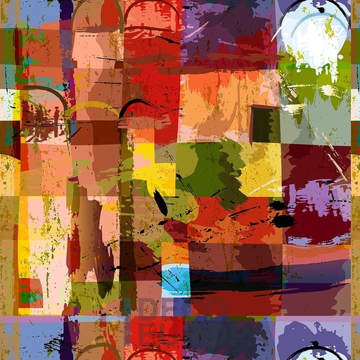 [PDSDGE142] Mural Geometrico - PDSDGE142