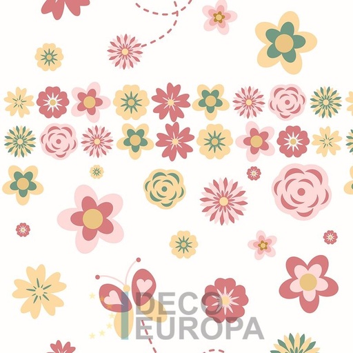 [PDSDFL035] Mural Floral - PDSDFL035